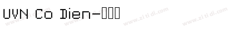 UVN Co Dien字体转换